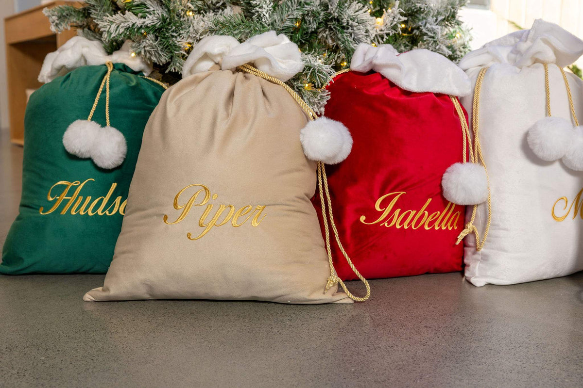 Large personalised santa sacks sale