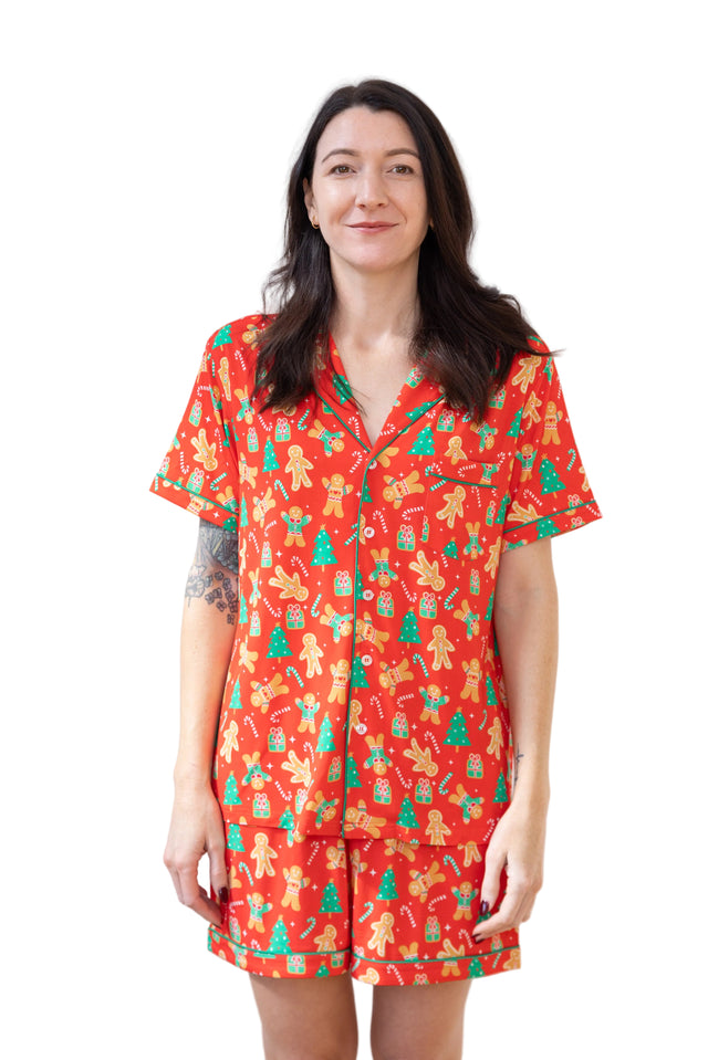Women's Luxe Bamboo Sweet Treats Christmas Pyjamas