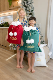 personalised santa sacks