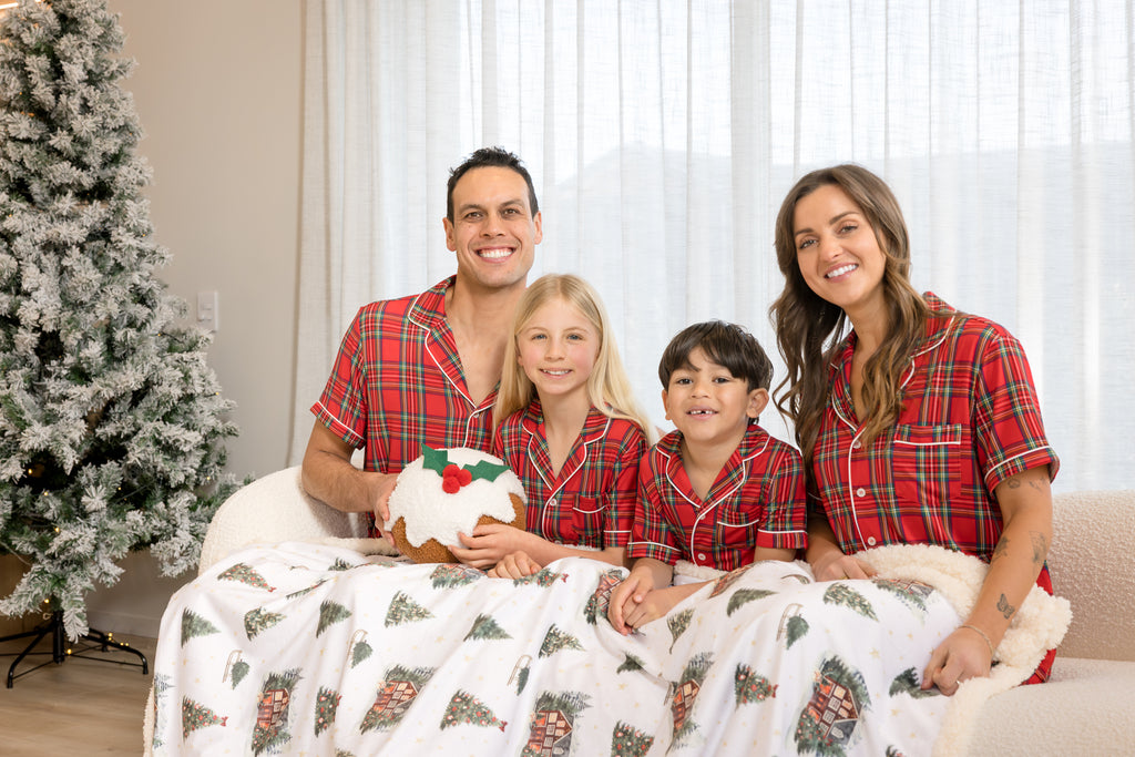 tartan christmas pjs