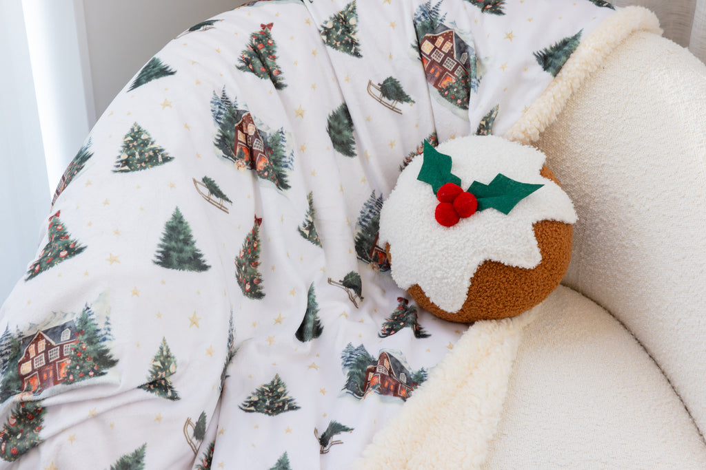 Christmas Pudding Cushion