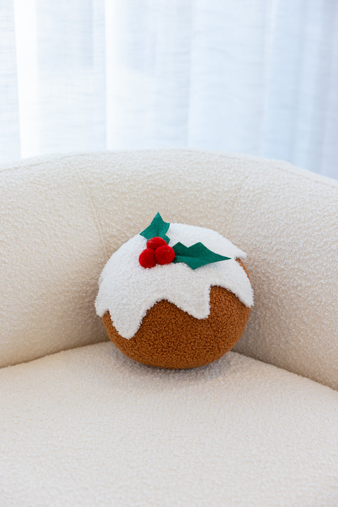 Christmas Pudding Christmas Cushion