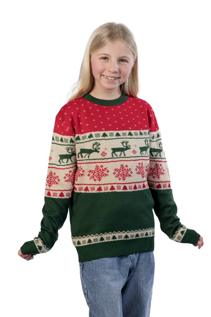 childrens vintage christmas jumper