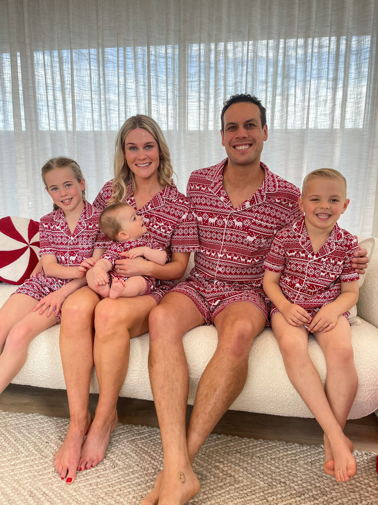 baby and childrens christmas pajamas 