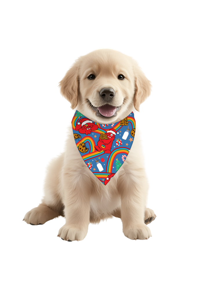 dog christmas bandana