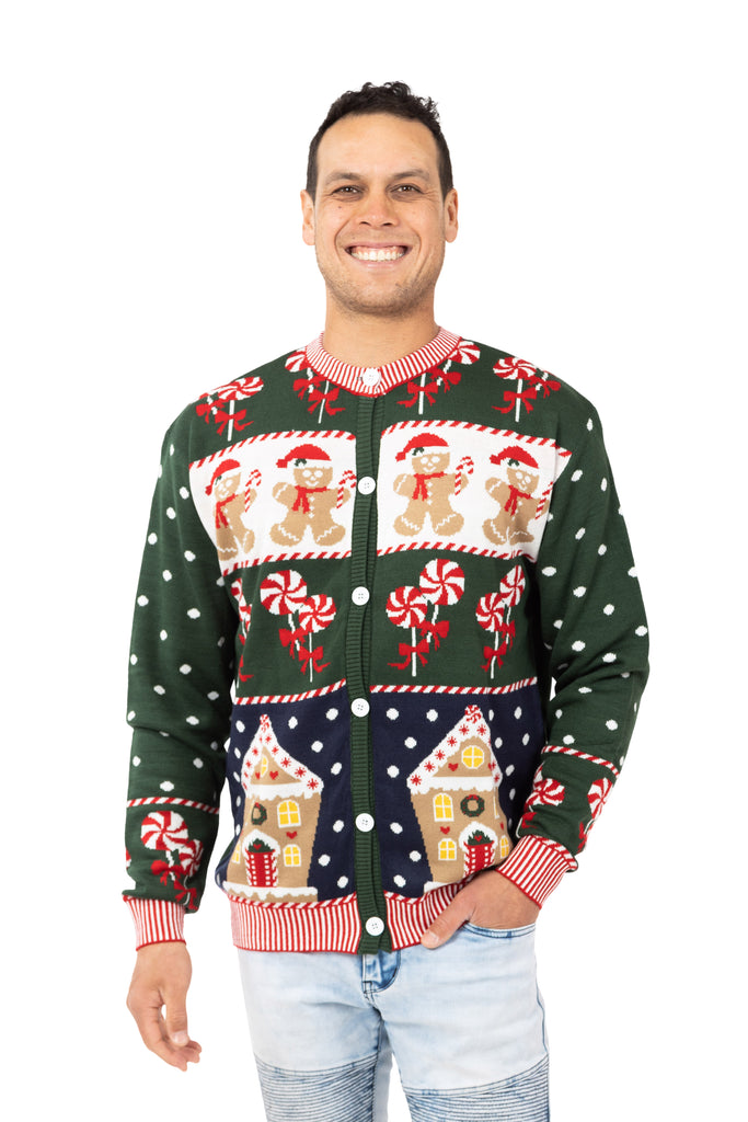 Mens Christmas cardigan
