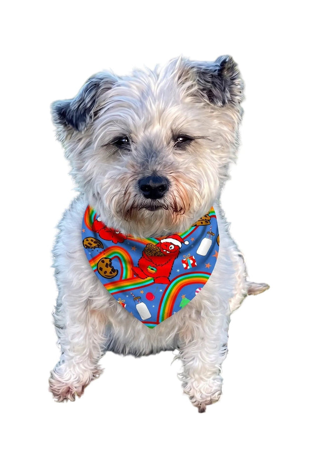Luxe Bamboo Cookie Muncher Dog Bandana - Limited Edition